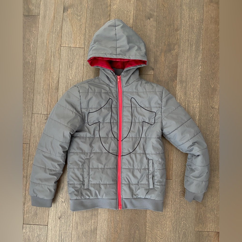 True‎ religion youth winter jacket size medium